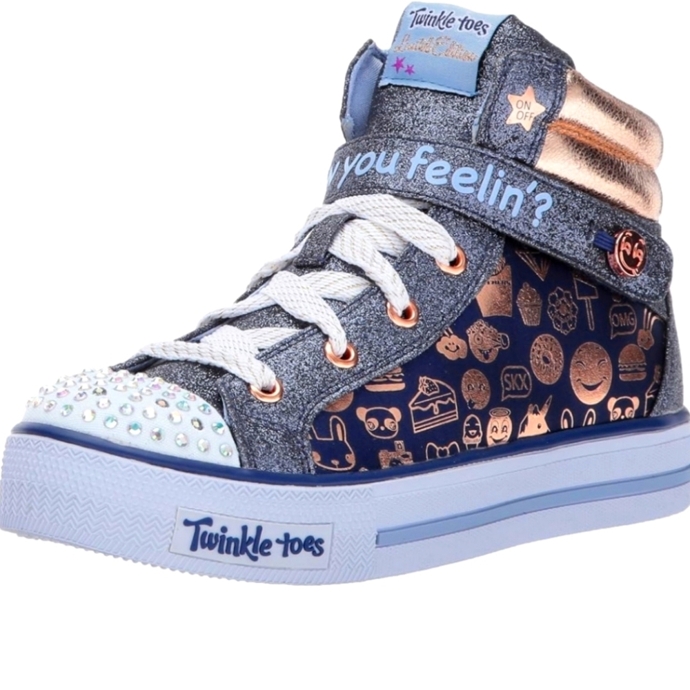 Skechers Twinkle Toes Toddler Girls Size 10.5